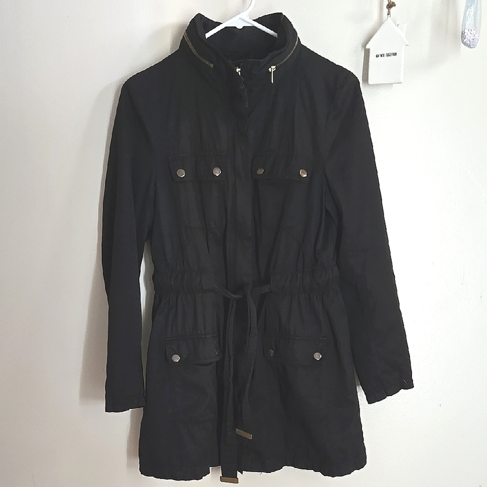 H&M Black Utility Jacket